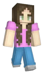 Slim Minecraft skin