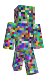 crater brown and black Minecraft skin — Classic model