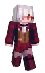 Aurorayia's Minecraft skin wearing the Pan cape