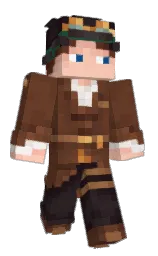irish coffee and cocoa brown Minecraft skin — Classic model — first worn by Proke__