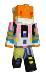 Slim Minecraft skin