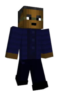 Front of FallingVerve's skin