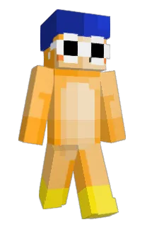 Front of Minecraft skin