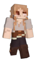 cold turkey and whiskey Minecraft skin — Classic model — first worn by CosmicCuriosity