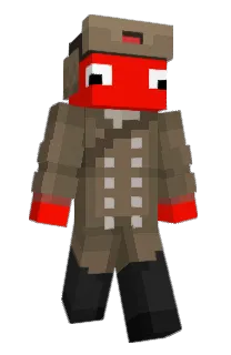 Front of Zrvr's skin