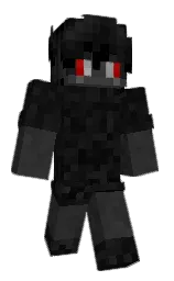 cod gray and black Minecraft skin — Classic model — first worn by _AFaiS_