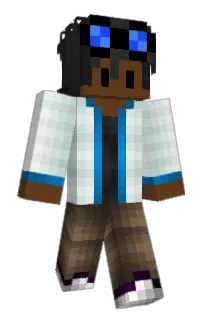 Front of Mblock's skin