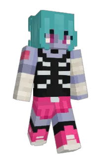 Front of faltnight's skin