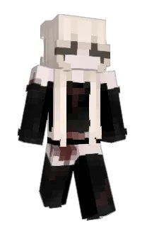 Front of Autha's skin