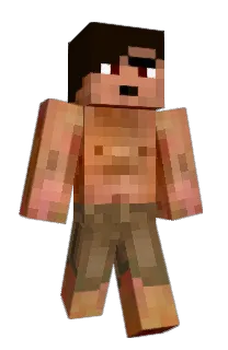 Front of Minecraft skin