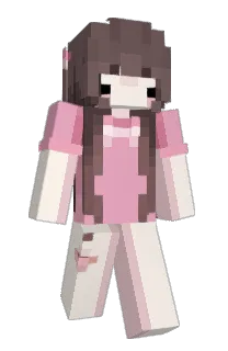 Front of TelDewier's skin