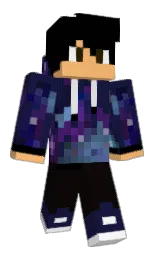 black and haiti Minecraft skin — Classic model — first worn by pluspunkt