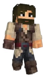 Bandojin's Minecraft skin wearing the Migrator cape