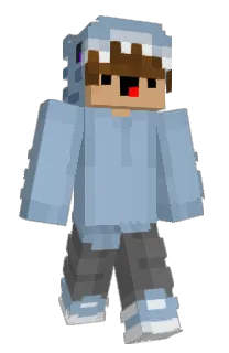Front of NverDie's skin