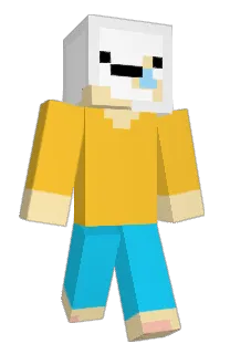 Front of Minecraft skin