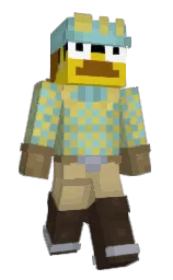 treehouse and mongoose Minecraft skin — Slim model — first worn by FlandersNed