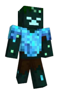 Front of NeoTheSnail's skin