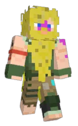 _Dosh_'s Minecraft skin wearing the Zombie Horse cape