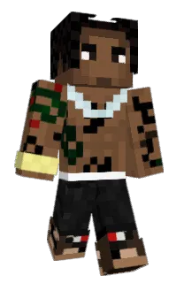 Front of Minecraft skin