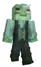 Axcv's Minecraft skin wearing the Copper cape