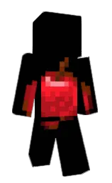 black and deep fir Minecraft skin — Slim model — first worn by barrybutter_