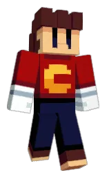 cocoa bean and aubergine Minecraft skin — Classic model