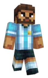Camo777's Minecraft skin wearing the Migrator cape