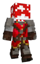 red and tutu Minecraft skin — Classic model