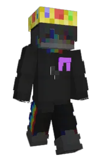 Front of NotInReality's skin