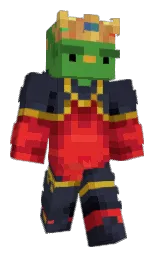 Beabu5's Minecraft skin wearing the Migrator cape
