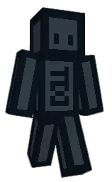 ebony and limed spruce Minecraft skin — Classic model — first worn by ThatDudeDrii