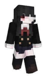 Grumph's Minecraft skin wearing the Migrator cape
