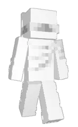 white and alabaster Minecraft skin — Slim model — first worn by OpeningAct