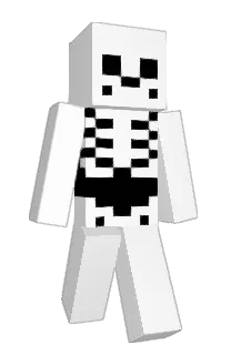Front of kageleton's skin