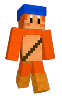 Front of Minecraft skin
