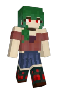 Front of VenomousVenny's skin