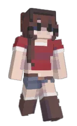 Slim Minecraft skin