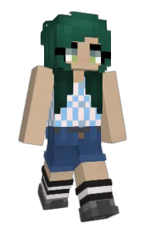 Front of Playanissa's skin