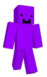 electric violet and mine shaft Minecraft skin — Classic model — first worn by EndEr_DraGon_365