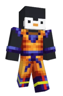 Front of Nanssky's skin
