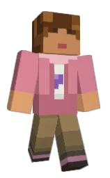 charm and black Minecraft skin — Classic model