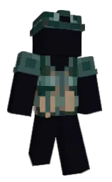 Abandum's Minecraft skin wearing the MineCon 2015 cape