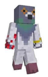 mischka and gray suit Minecraft skin — Slim model — first worn by sherWOwOD
