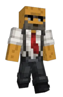 Front of DASERIUS's skin