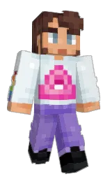Volgar's Minecraft skin wearing the Aurora cape