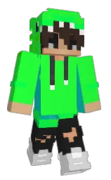 harlequin and robin's egg blue Minecraft skin — Classic model