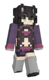 RogueRem's Minecraft skin wearing the Migrator cape