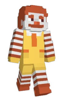Front of fleepy's skin