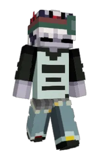 Front of Minecraft skin