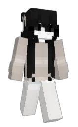 ewmt's Minecraft skin wearing the Aurora cape